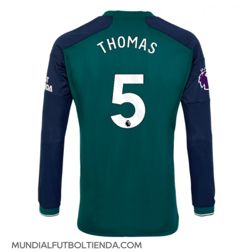 Camiseta Arsenal Thomas Partey #5 Tercera Equipación Replica 2023-24 mangas largas